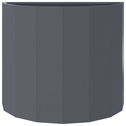 Planter Anthracite 60 x 30 x 50 cm Steel