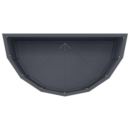 Planter Anthracite 60 x 30 x 50 cm Steel
