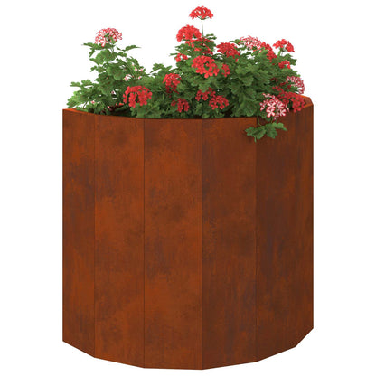 Planter Rusty 60 x 30 x 50 cm Weathering Steel