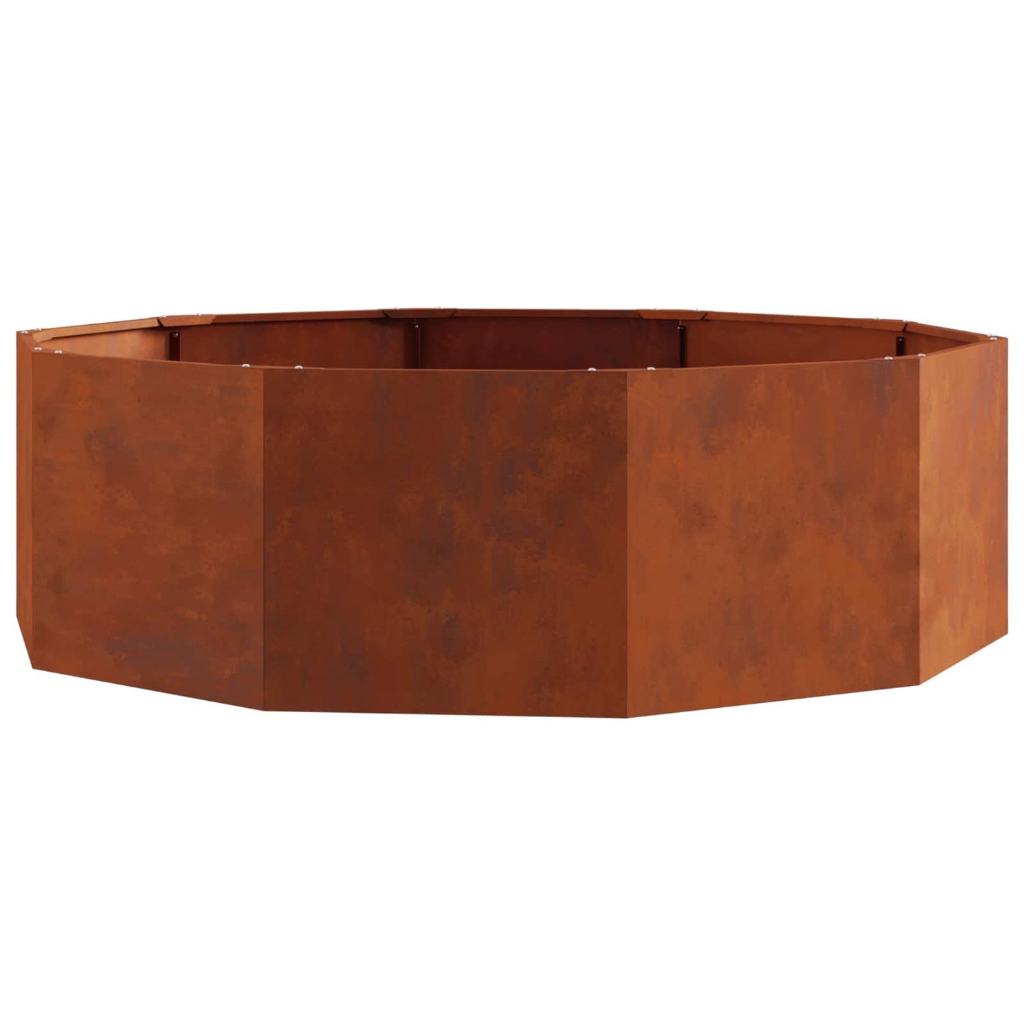 Planter Rusty 120 x 120 x 35 cm Weathering Steel