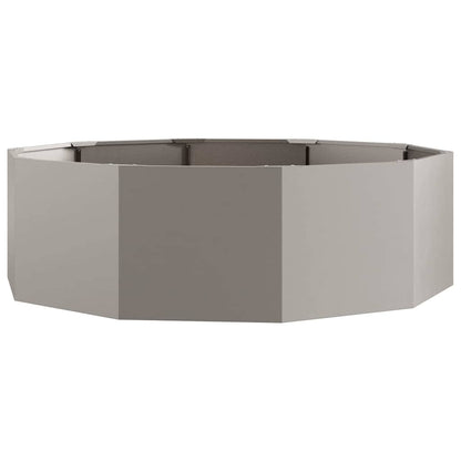 Planter Rusty 120 x 120 x 35 cm Weathering Steel