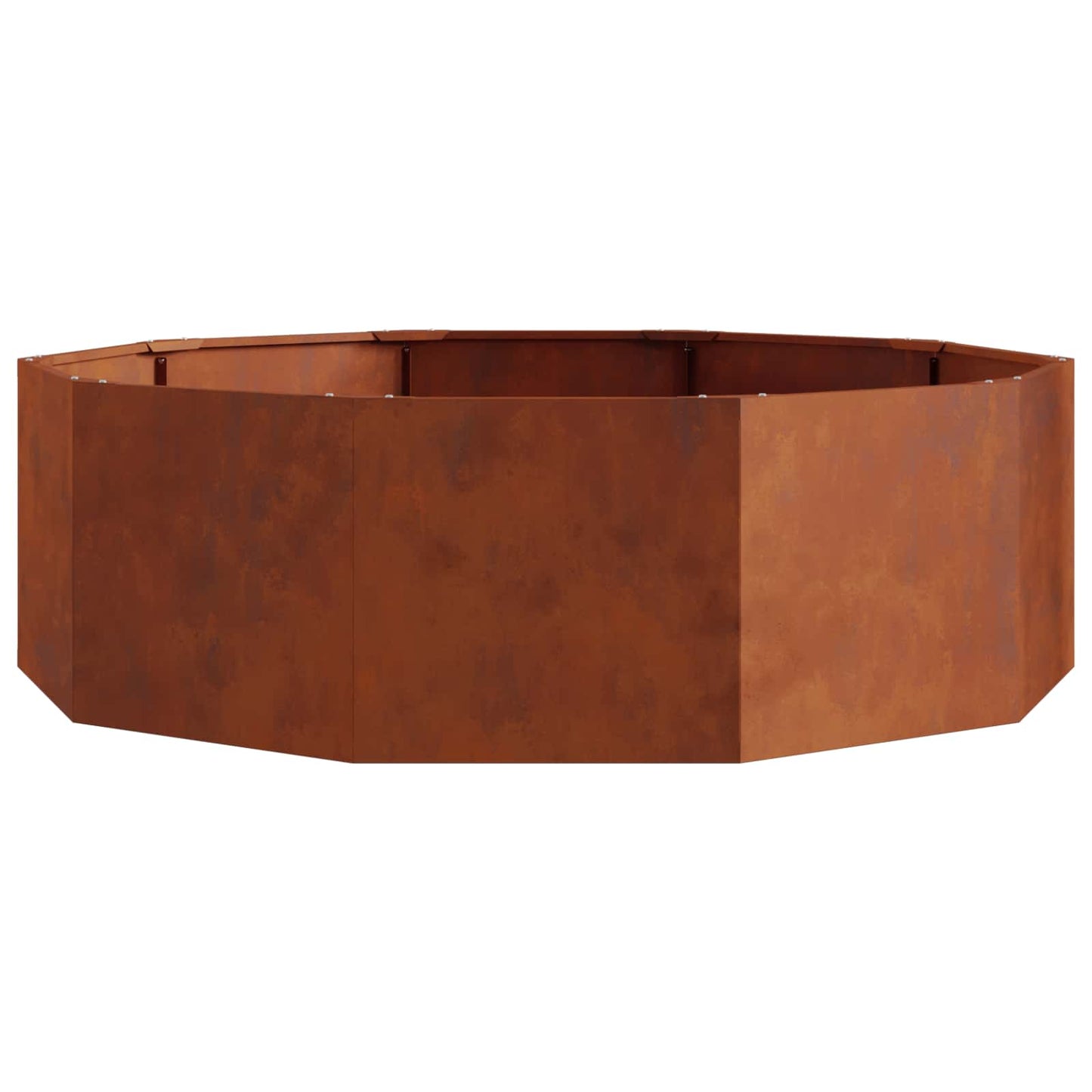 Planter Rusty 120 x 120 x 35 cm Weathering Steel
