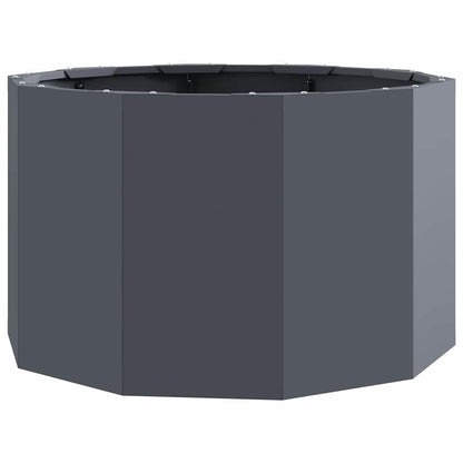 Planter Anthracite 60 x 60 x 35 cm Steel