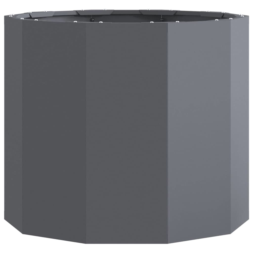 Planter Anthracite 60 x 60 x 50 cm Steel
