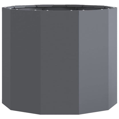 Planter Anthracite 60 x 60 x 50 cm Steel