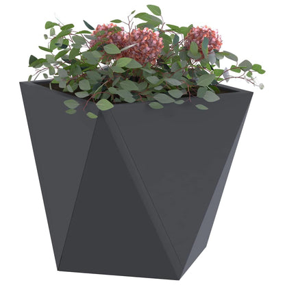 Planter Anthracite 30 x 30 x 30 cm Steel