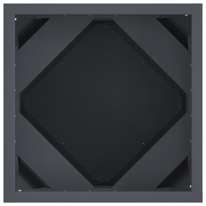 Planter Anthracite 30 x 30 x 30 cm Steel