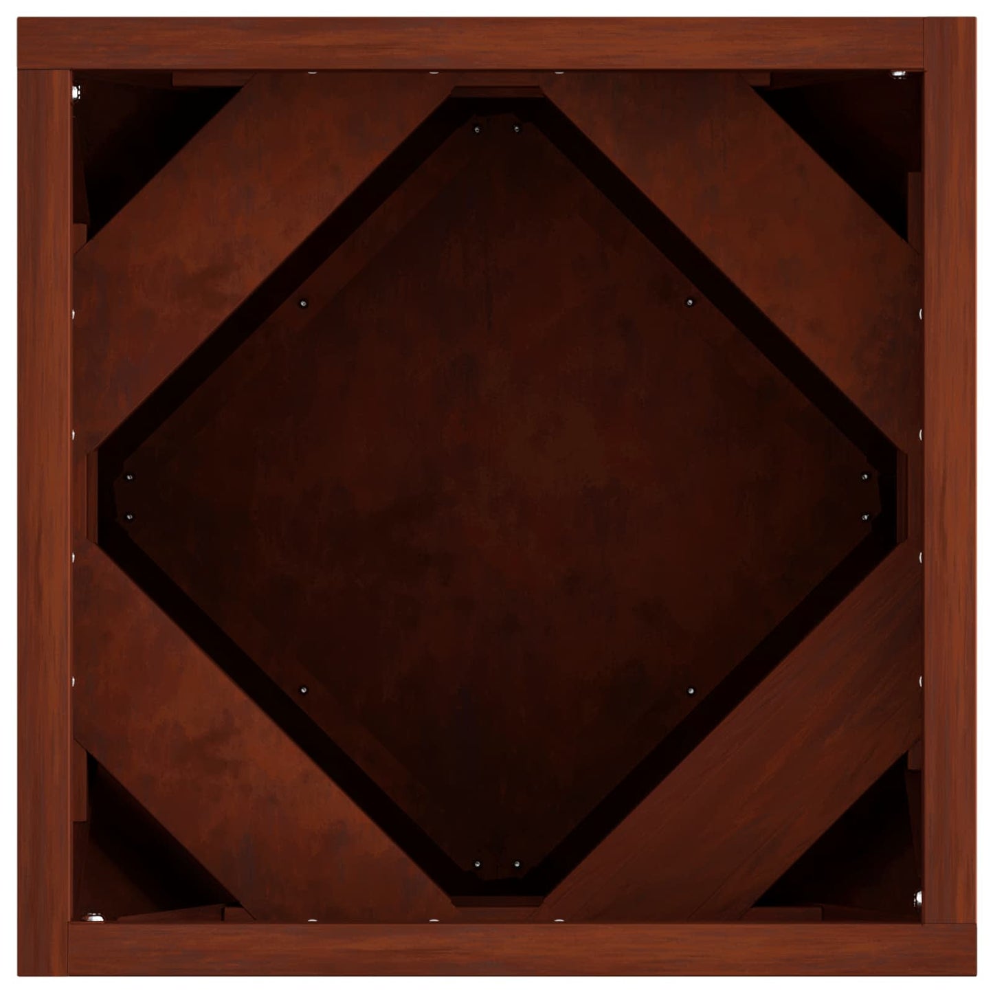 Planter Rusty 30 x 30 x 30 cm Weathering Steel