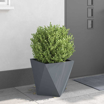 Planter Anthracite 40 x 40 x 40 cm Steel
