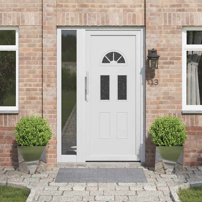 Planter 2 pcs Silver 40 x 40 x 40 cm Stainless Steel