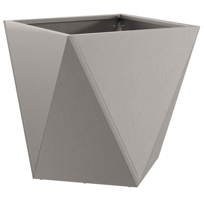 Planter 2 pcs Rusty 40 x 40 x 40 cm Weathering Steel