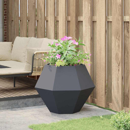 Planter Anthracite 75 x 75 x 60 cm Steel