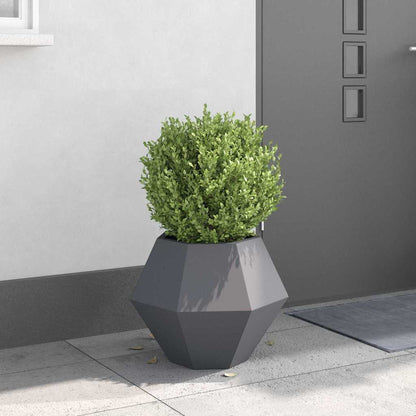 Planter Anthracite 50 x 50 x 40 cm Steel