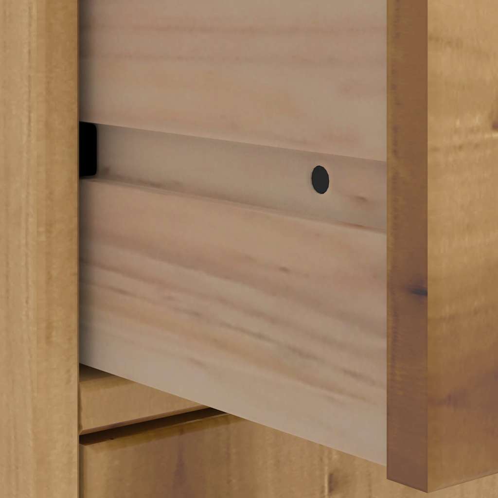 Side Cabinets 4 pcs "ODDA" 40x24x79 cm Solid Wood Pine