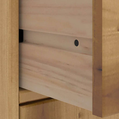 Side Cabinets 4 pcs "ODDA" 40x24x79 cm Solid Wood Pine