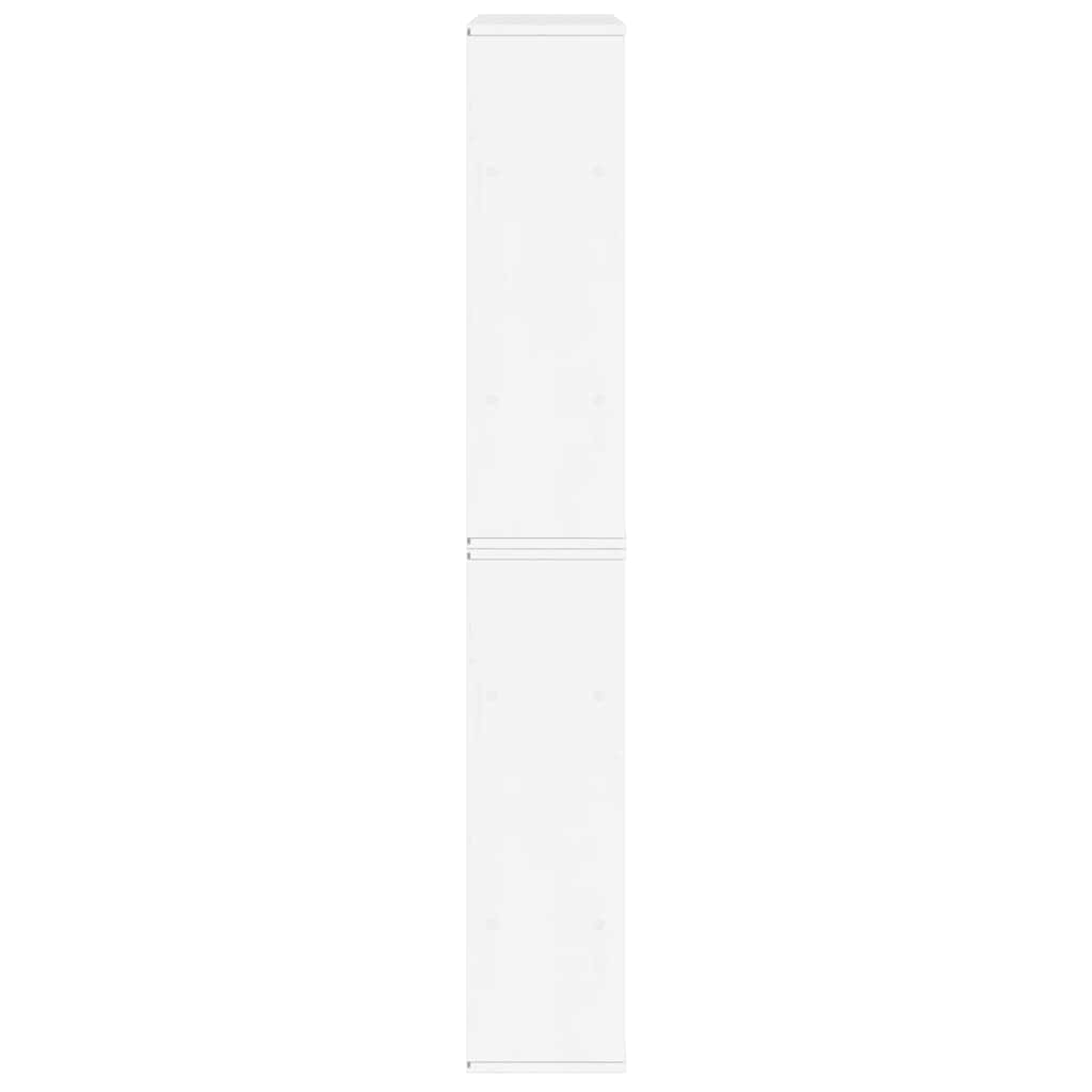 Side Cabinets 4 pcs "ODDA" White 40x24x79 cm Solid Wood Pine