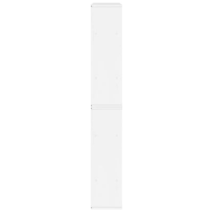 Side Cabinets 6 pcs "ODDA" White 40x24x79 cm Solid Wood Pine