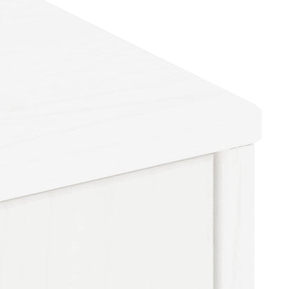 Side Cabinets 5 pcs "ODDA" White 40x24x79 cm Solid Wood Pine