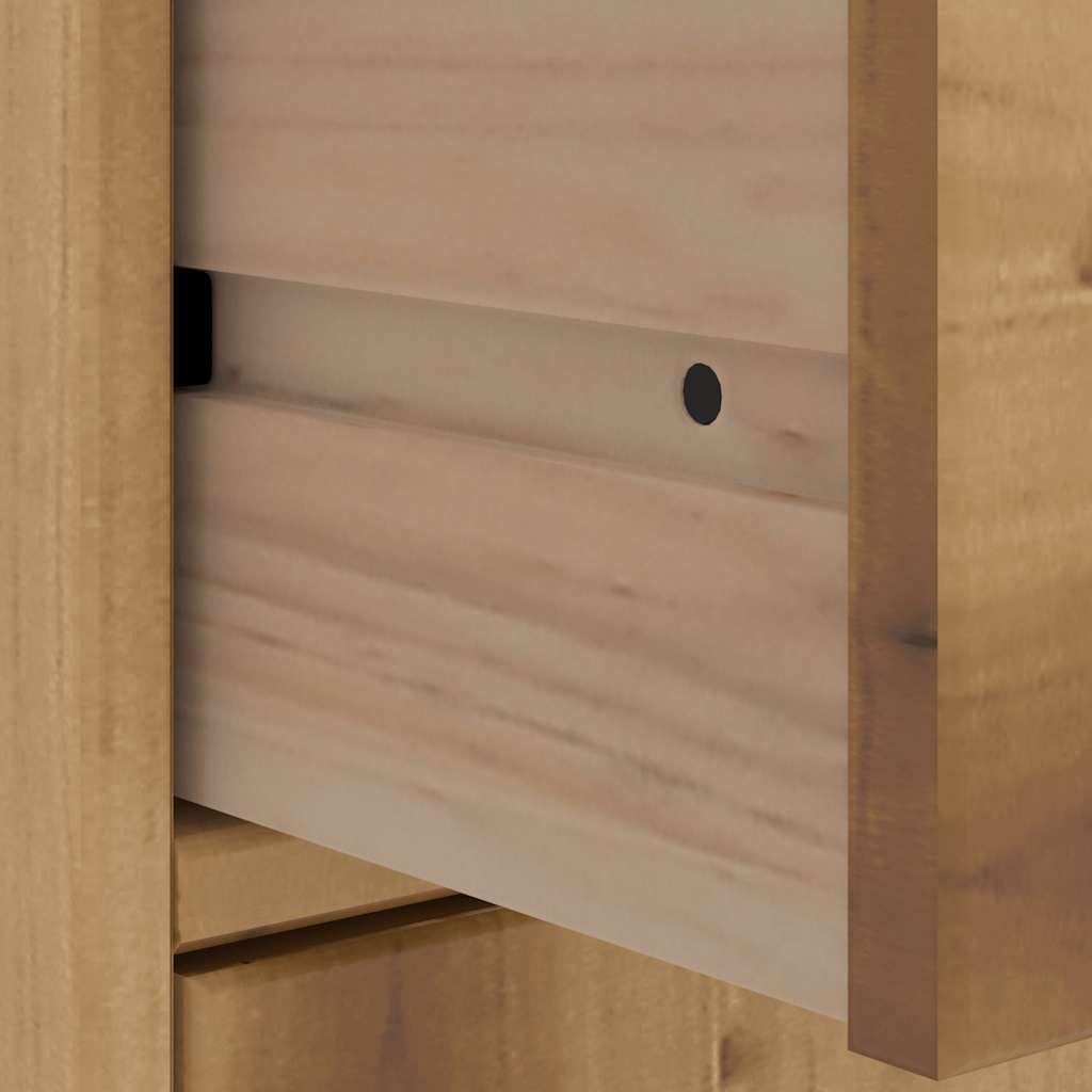 Side Cabinets 5 pcs "ODDA" 40x24x79 cm Solid Wood Pine
