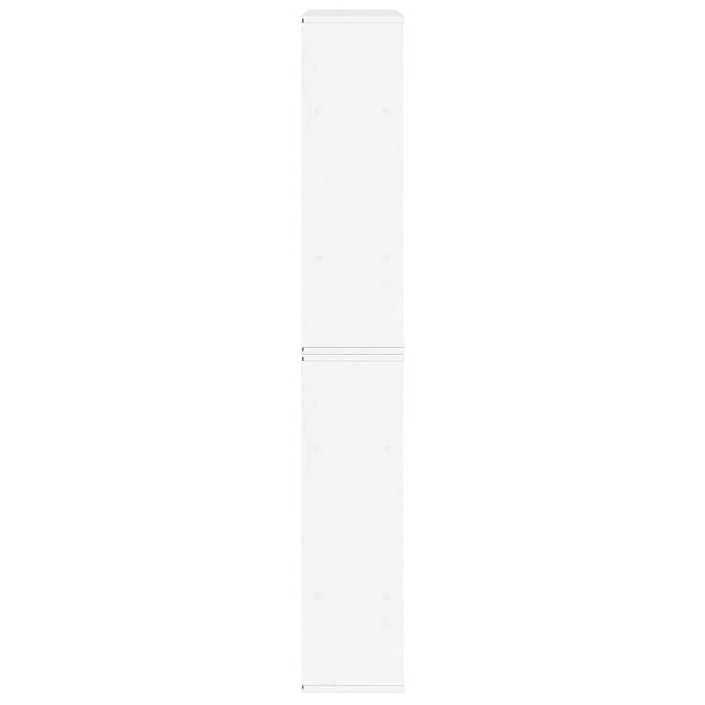 Side Cabinets 5 pcs "ODDA" White 40x24x79 cm Solid Wood Pine