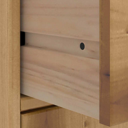 Side Cabinets 5 pcs "ODDA" 40x24x79 cm Solid Wood Pine