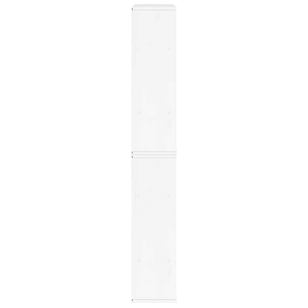 Side Cabinets 5 pcs ODDA White 40x24x79 cm Solid Wood Pine