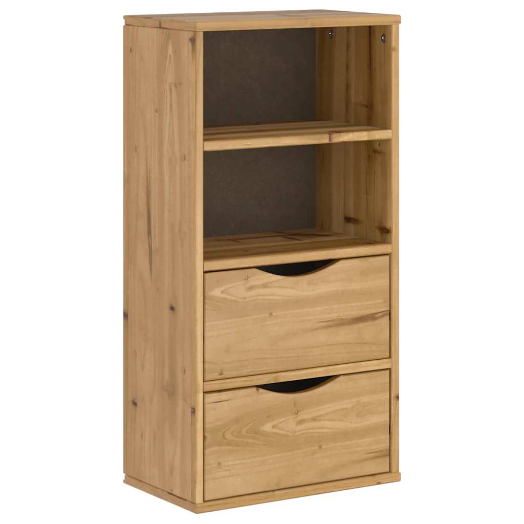 5 Piece TV Units with Storage "ODDA" Solid Wood Pine