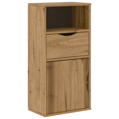5 Piece TV Units with Storage "ODDA" Solid Wood Pine