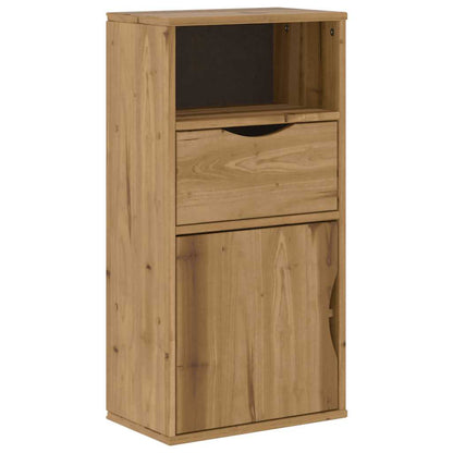 4 Piece TV Units with Storage ODDA Solid Wood Pine