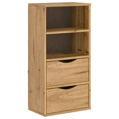 5 Piece TV Units with Storage "ODDA" Solid Wood Pine