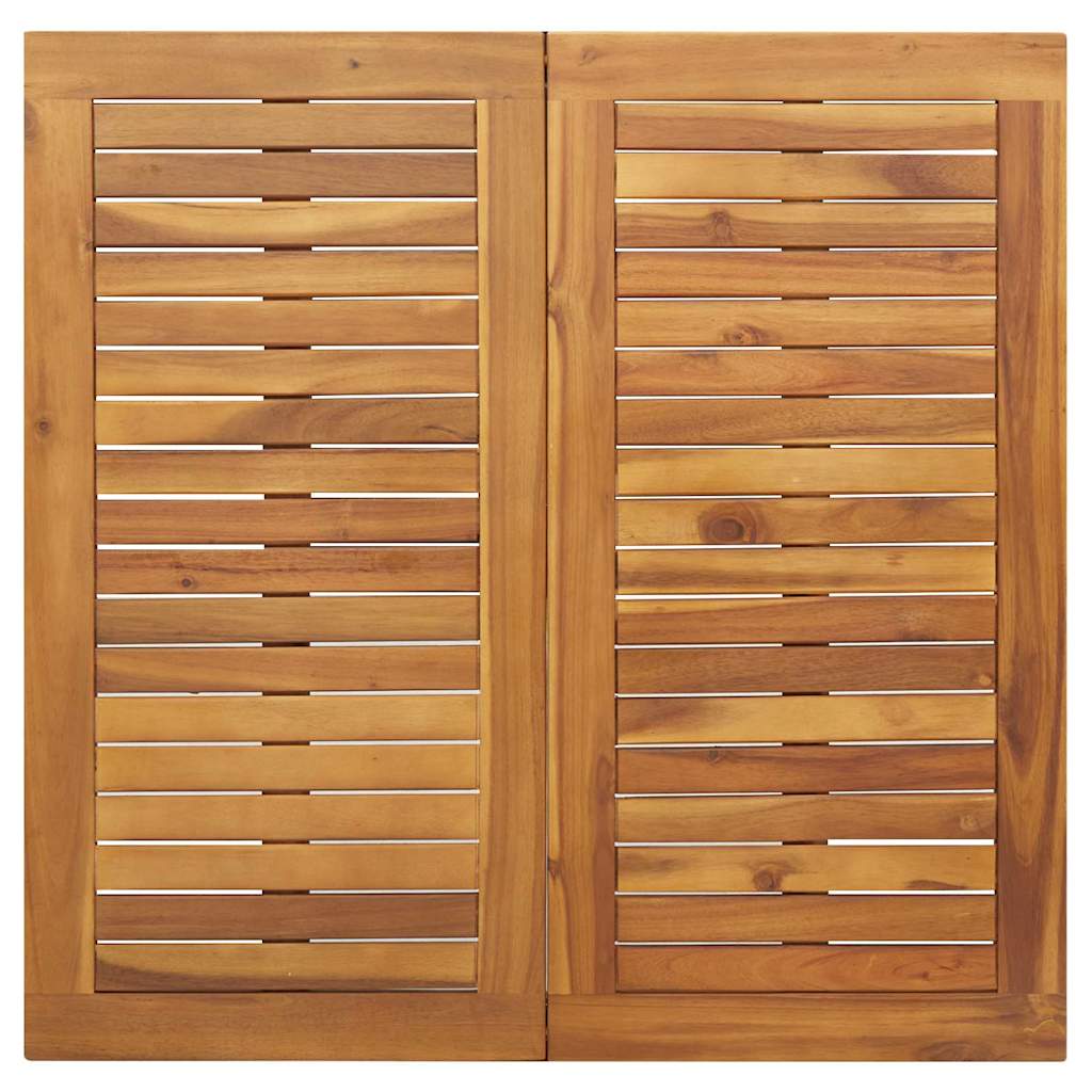 Garden Dining Set 3 pcs Black and Brown Poly Rattan