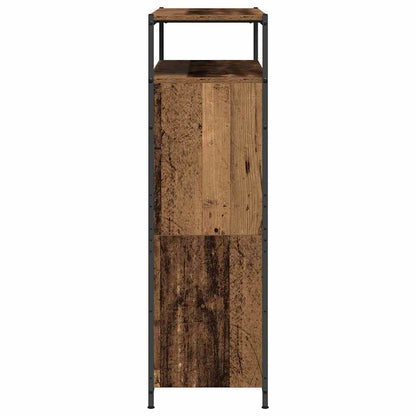 Shoe Cabinet Old Wood 100 x 34 x 112 cm Engineered Wood