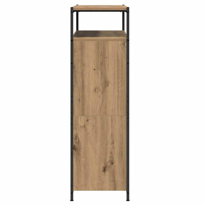 Shoe Cabinet Artisan Oak 100 x 34 x 112 cm Engineered Wood
