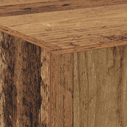 Office Cabinet Old Wood 60 x 32 x 152.5 cm Engineered Wood