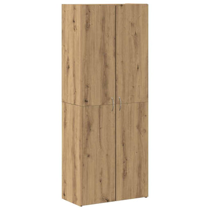 Office Cabinet Artisan Oak 60 x 32 x 152.5 cm Engineered Wood