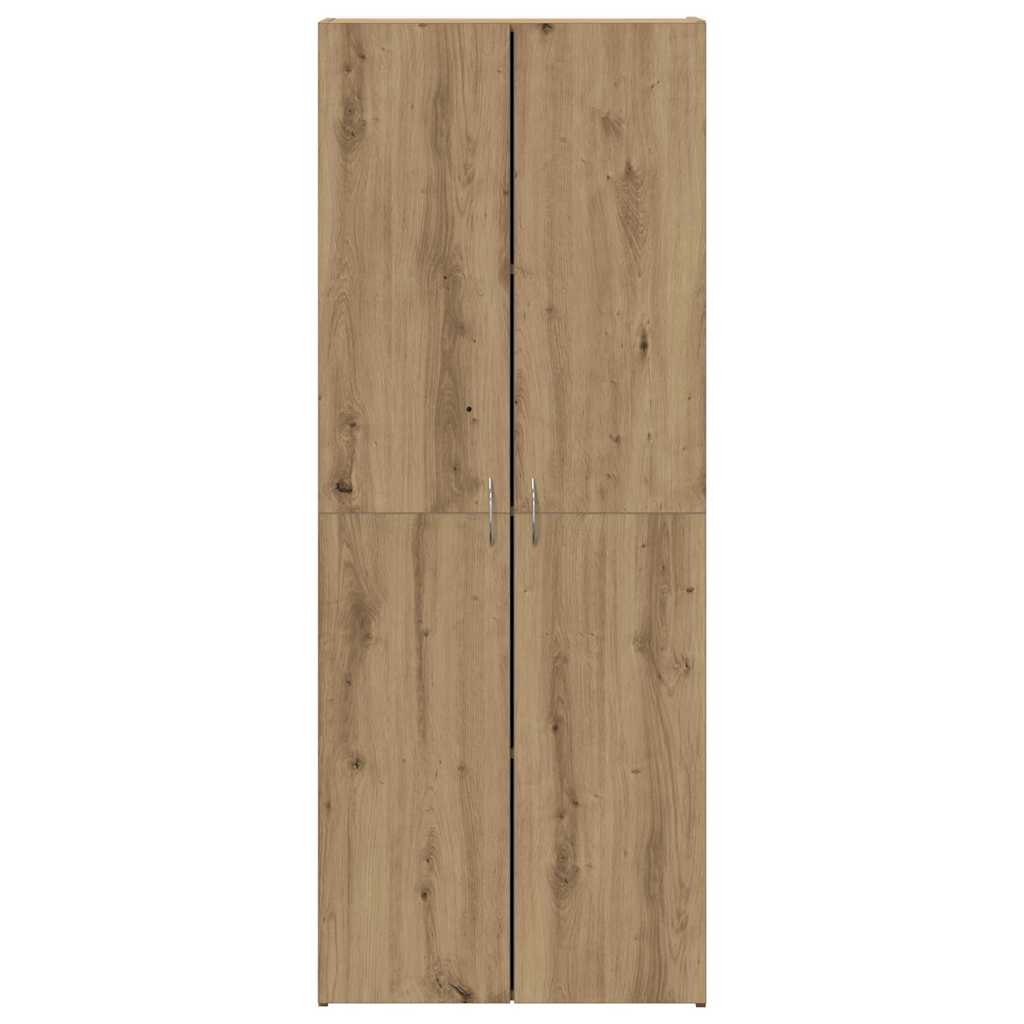 Office Cabinet Artisan Oak 60 x 32 x 152.5 cm Engineered Wood