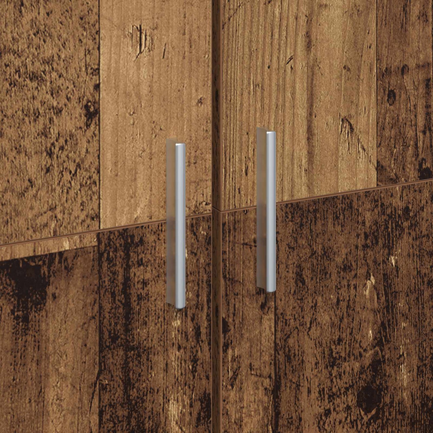 Highboard Old Wood 70 x 33.5 x 180 cm Engineered Wood
