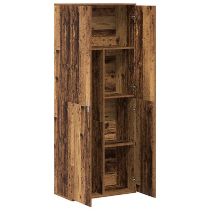 Highboard Old Wood 70 x 33.5 x 180 cm Engineered Wood
