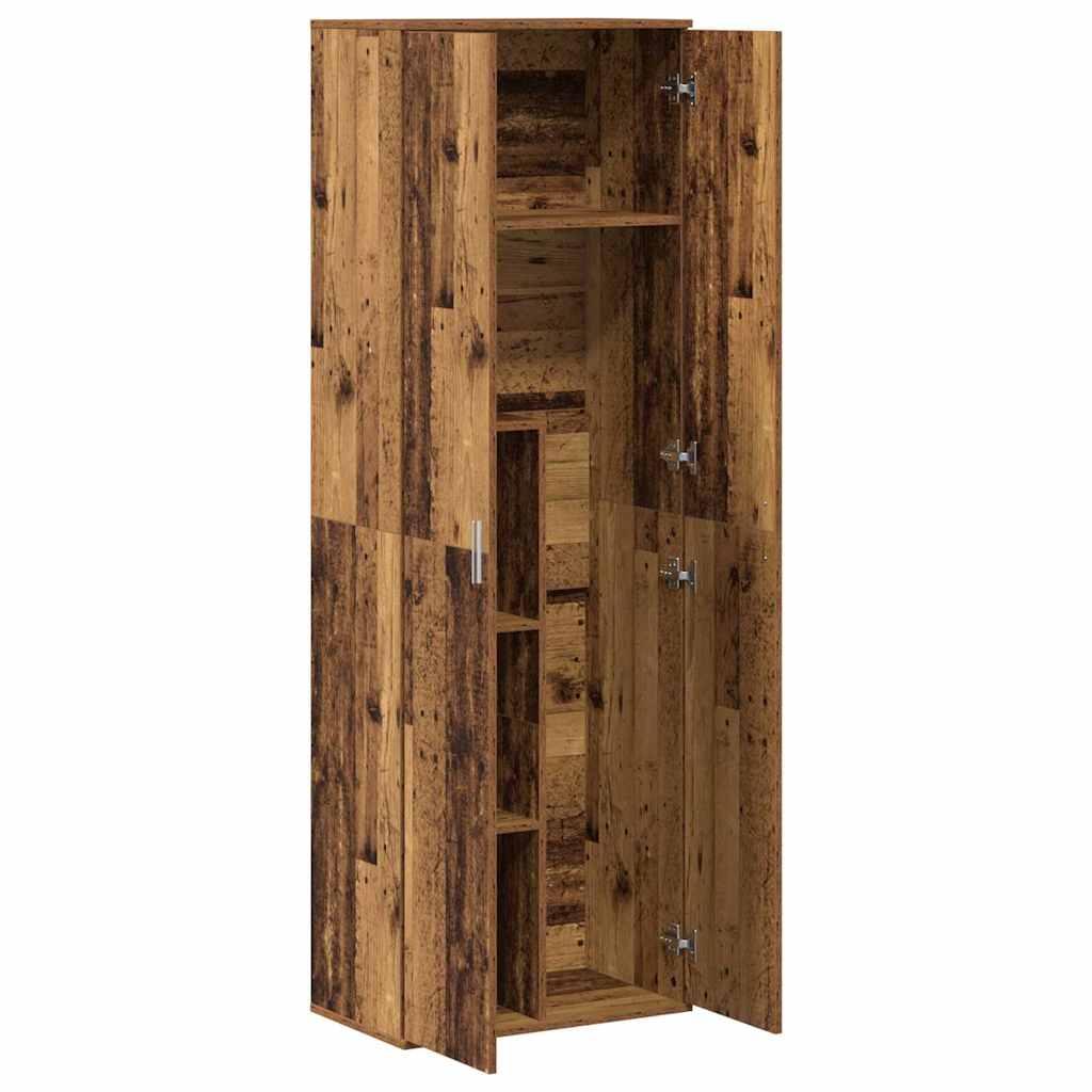 Highboard Old Wood 60 x 35 x 180 cm Engineered wood