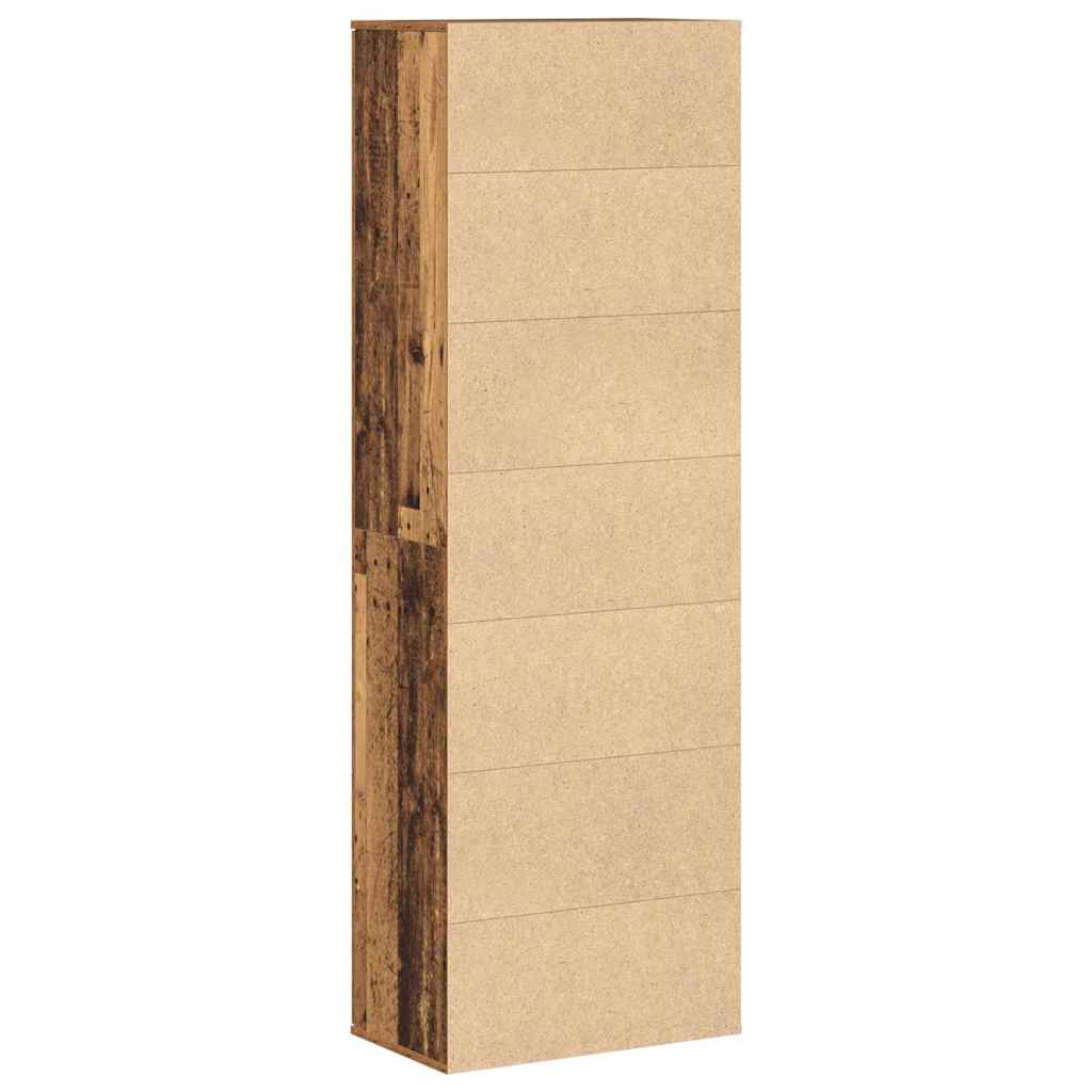 Highboard Old Wood 60 x 35 x 180 cm Engineered wood