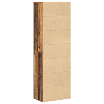 Highboard Old Wood 60 x 35 x 180 cm Engineered wood