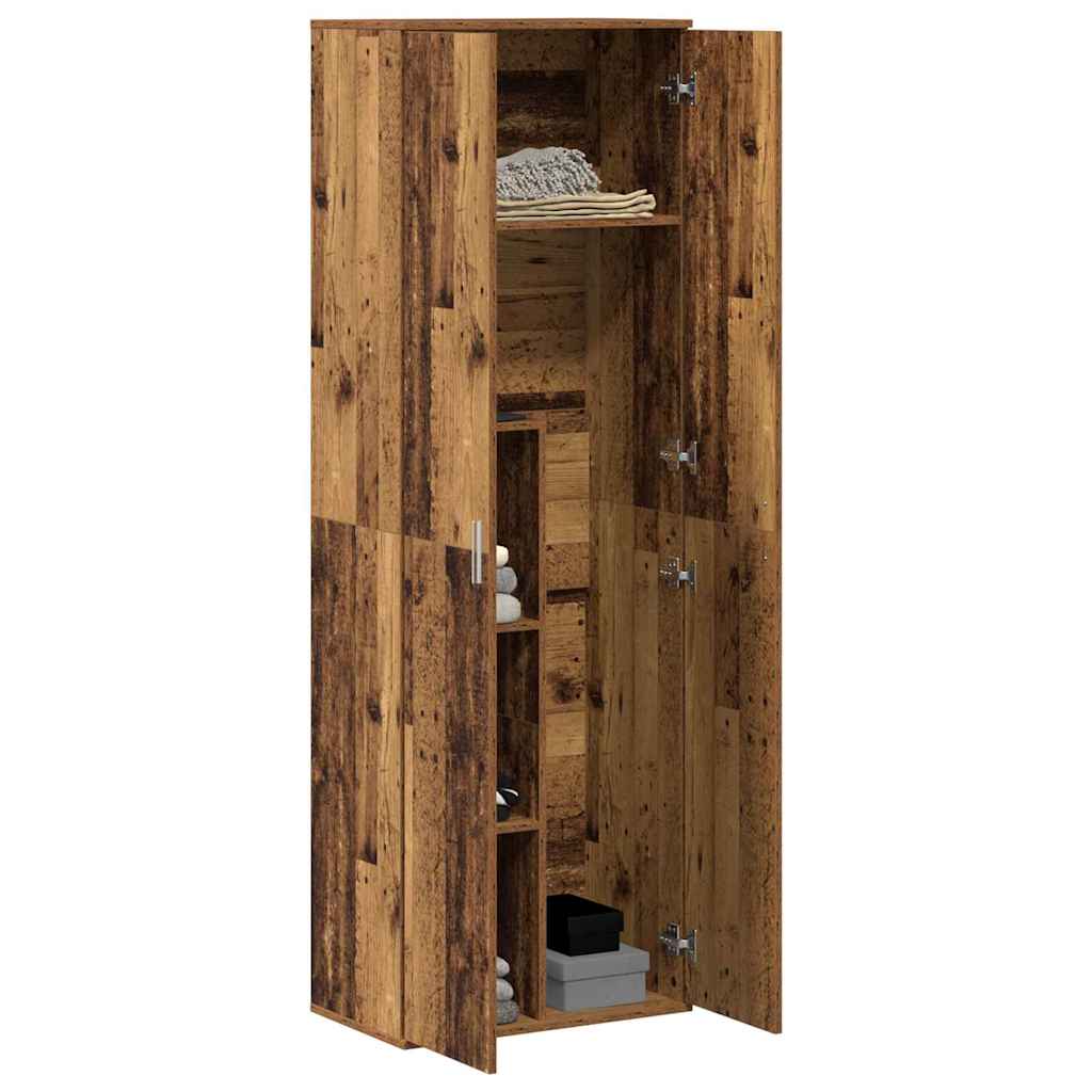 Highboard Old Wood 60 x 35 x 180 cm Engineered wood