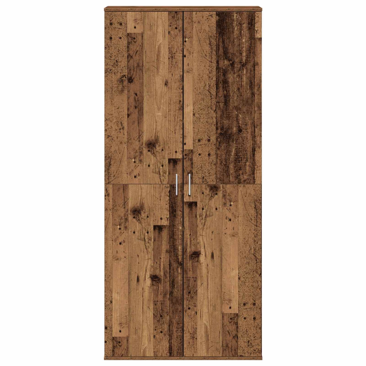 Highboard with Shelf Old Wood 80 x 39 x 178 cm Engineered wood