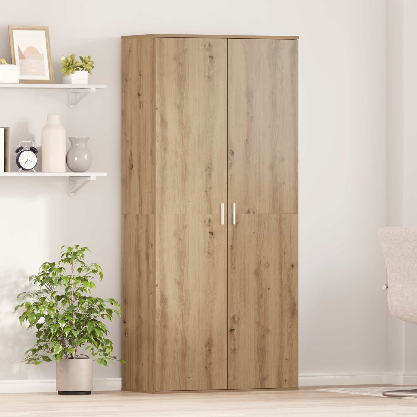 Highboard Artisan oak 80 x 39 x 178 cm Engineered wood