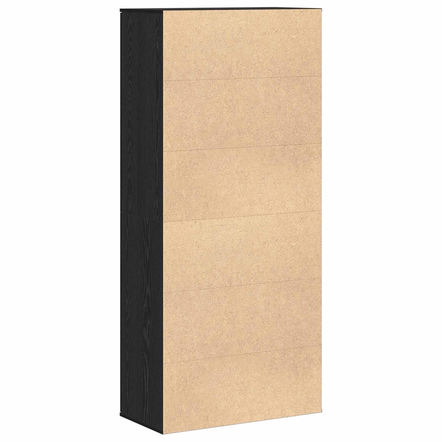 Highboard 80 x 39 x 178 cm Engineered Wood Black Oak