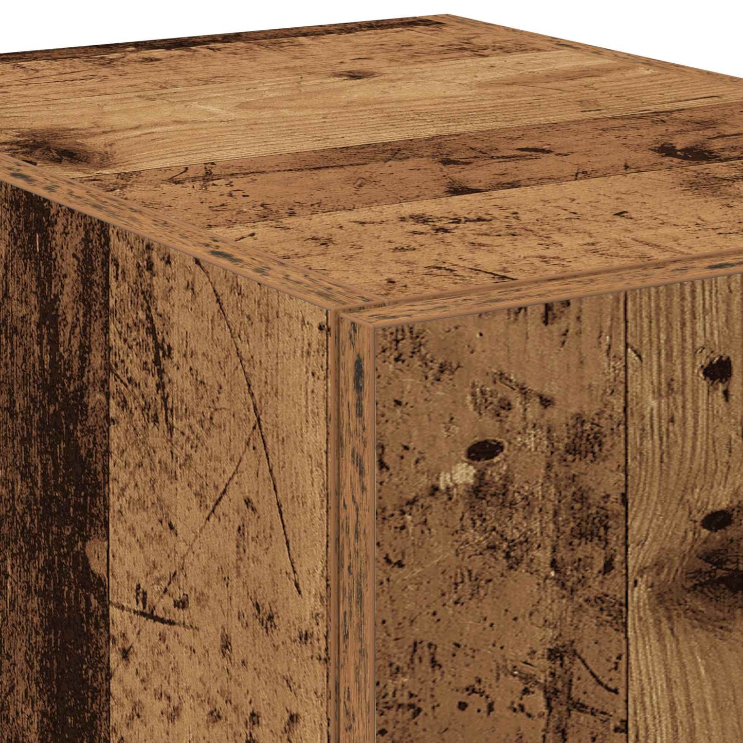 Highboard 2 pcs Old Wood 30 x 42.5 x 185 cm