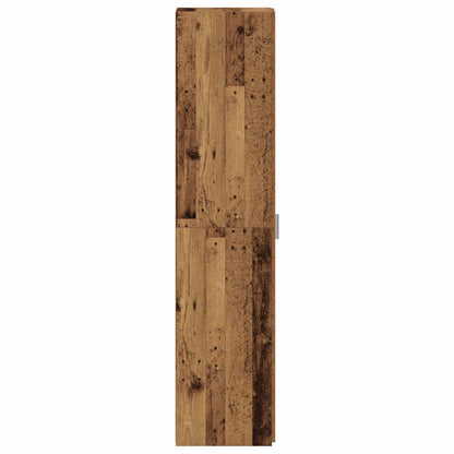 Highboard 2 pcs Old Wood 30 x 42.5 x 185 cm