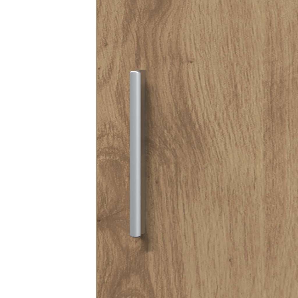 Highboard 2 pcs Artisan Oak 30 x 42.5 x 185 cm