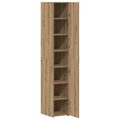 Highboard 2 pcs Artisan Oak 30 x 42.5 x 185 cm