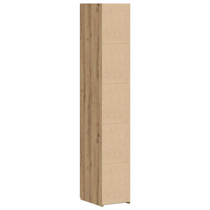 Highboard 2 pcs Artisan Oak 30 x 42.5 x 185 cm
